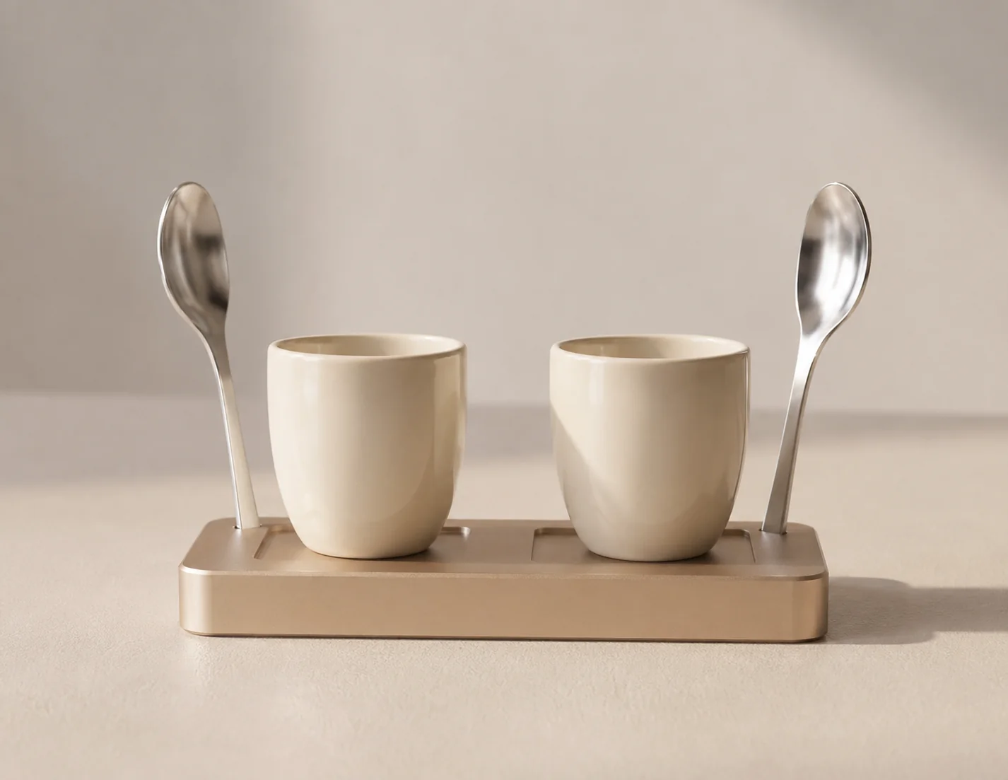 Front view of the NOÉ Duo Saucer
